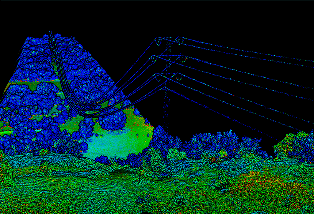 inspeccion de redes electricas con drones